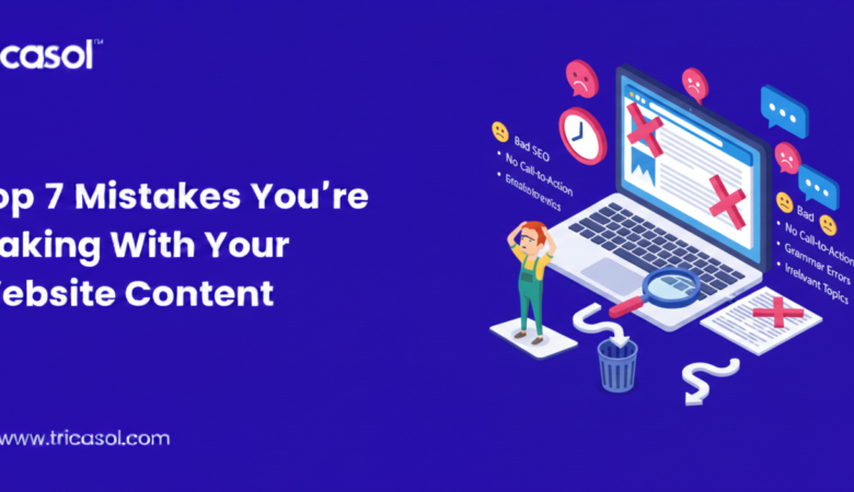 Top 7 Mistakes You’re Making With Your Website Content