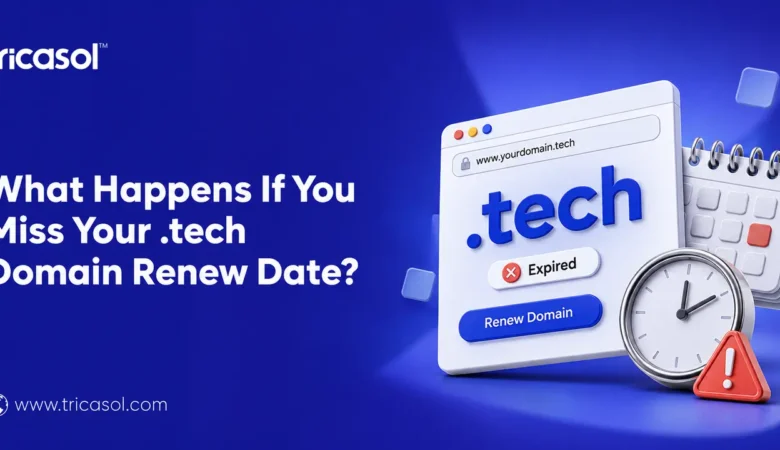 Locked Out at Renewal: What Happens If You Miss Your .tech Domain Renew Date