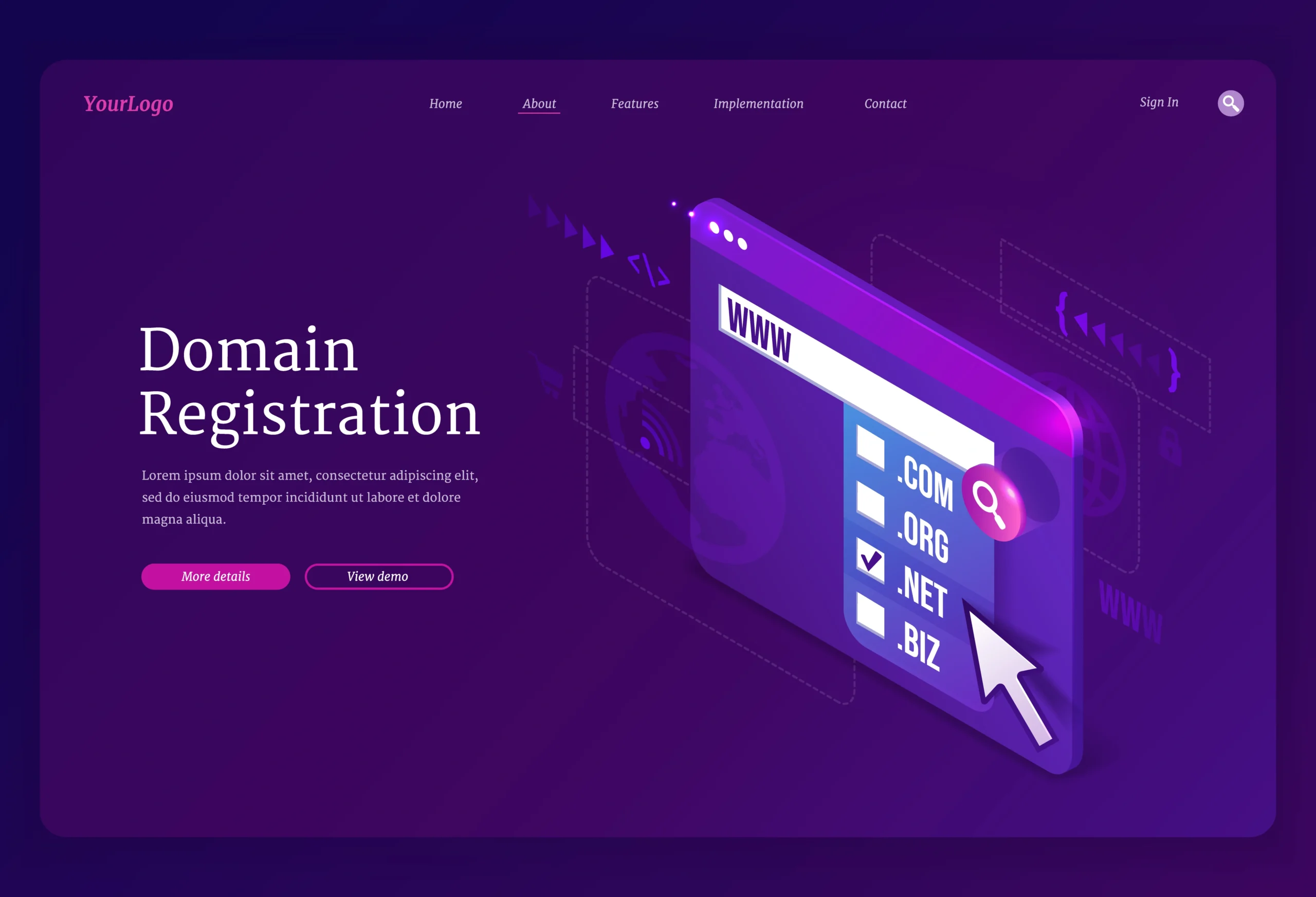 .abogado domain register