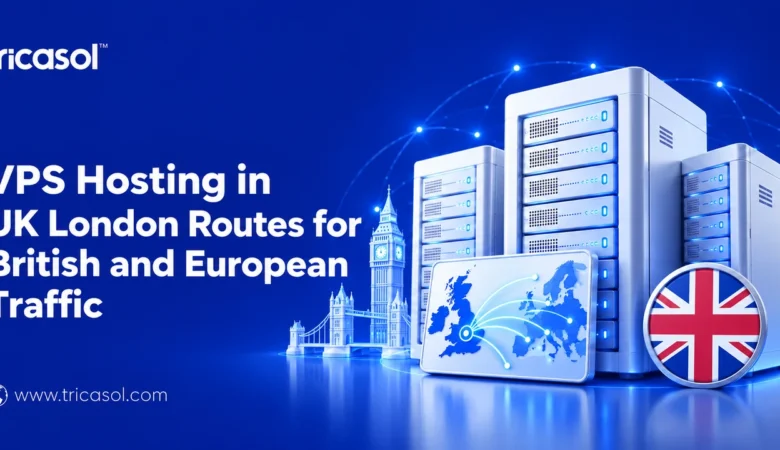 VPS Hosting in UK: London Routes for British and European Traffic